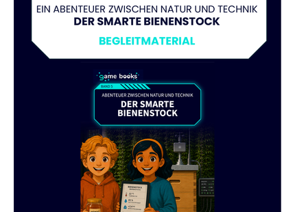 Der smarte Bienenstock – Begleitmaterial zum alphaben Game Book 5