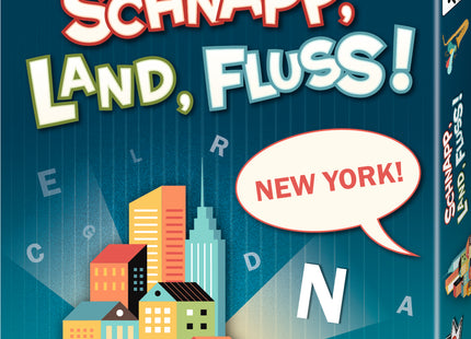 AMIGO Schnapp, Land, Fluss! – Vorderseite der Spielschachtel