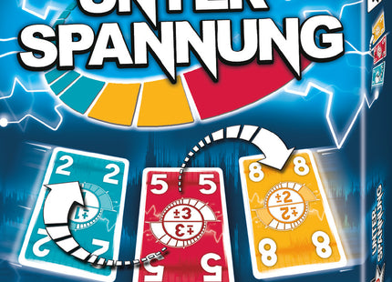 AMIGO Unter Spannung – Vorderseite der Spielschachtel