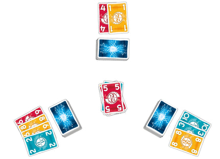 AMIGO Unter Spannung – Spielmaterial und beispielhafte Auslage