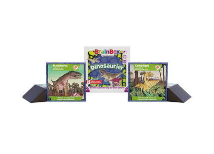 BrainBox – Dinosaurier – Beispielkarten mit Bildern prähistorischer Tiere