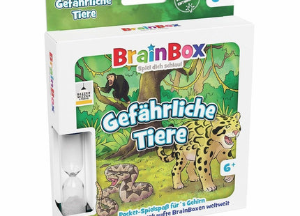 BrainBox Pocket – Gefährliche Tiere – Verpackung der deutschsprachigen Ausgabe