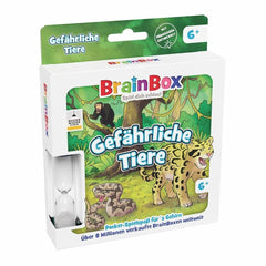 BrainBox Pocket – Gefährliche Tiere – Gedächtnisspiel ab 6 Jahren