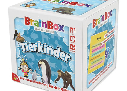 BrainBox – Tierkinder – Spielschachtel der deutschsprachigen Ausgabe