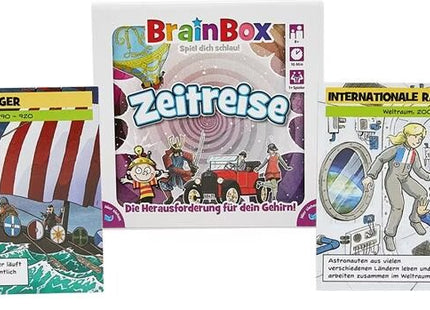 BrainBox – Zeitreise – Beispielkarten zu Wikingern und Technikgeschichte