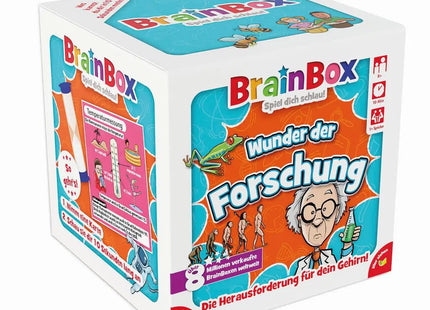 BrainBox Wunder der Forschung – Spielschachtel der deutschsprachigen Ausgabe