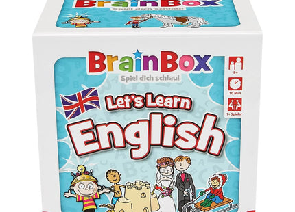 BrainBox Let's Learn English – Spielschachtel der deutschsprachigen Ausgabe