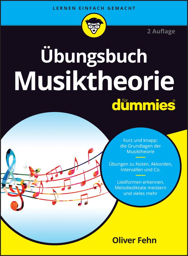 Cover Übungsbuch Musiktheorie für Dummies von Oliver Fehn, 2. Auflage