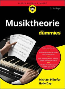 Cover Musiktheorie für Dummies von Michael Pilhofer und Holly Day, 3. Auflage