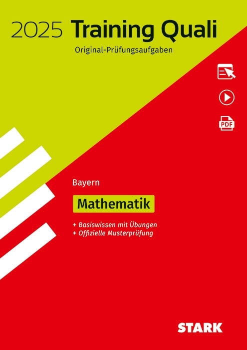 Training Abschlussprüfung Quali Mittelschule 2025 - Mathematik 9. Klasse - Bayern