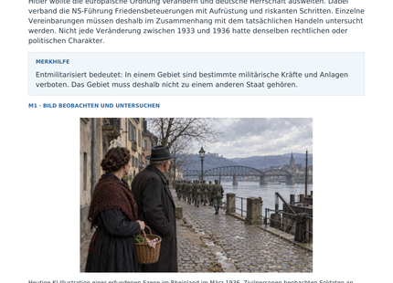 Vorschau des Arbeitsblatts „NS-Außenpolitik 1933–1936“ für Klasse 8–9