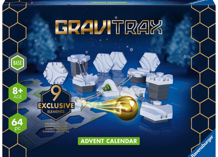 GraviTrax BASE Adventskalender Slopes ab 8 Jahren – Originalverpackung des GraviTrax BASE Adventskalenders Slopes