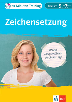 Klett 10-Minuten-Training Deutsch – Zeichensetzung, 5.–7. Klasse