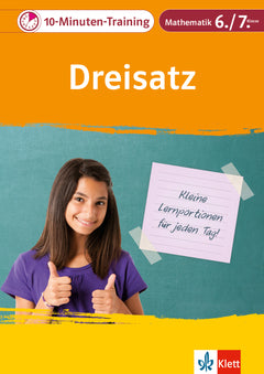 Klett 10-Minuten-Training Mathematik – Dreisatz, Klasse 6/7