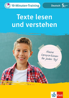 Klett 10-Minuten-Training Deutsch: Texte lesen und verstehen – 5. Klasse