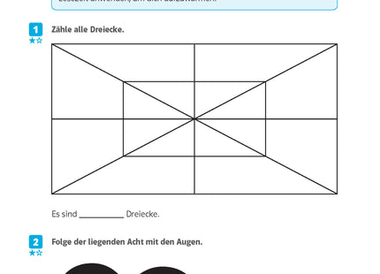 Blick ins Heft: Aufwärmtraining zur Lesetechnik – Deutsch 5. Klasse