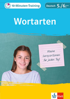 Klett 10-Minuten-Training Deutsch: Wortarten – 5./6. Klasse