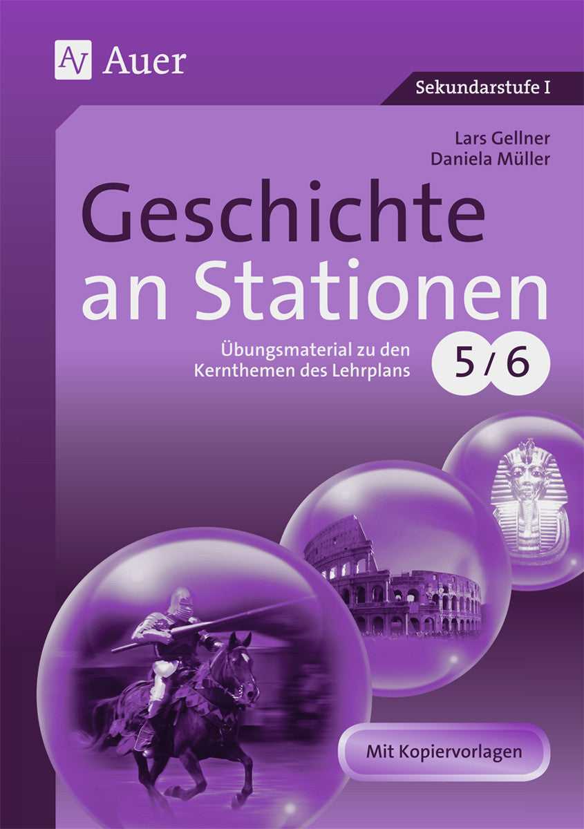Geschichte an Stationen – Klasse 5/6 – Original-Buchcover