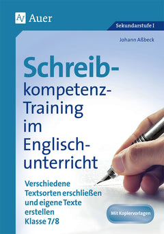 Schreibkompetenz-Training in Englisch – Klasse 7/8