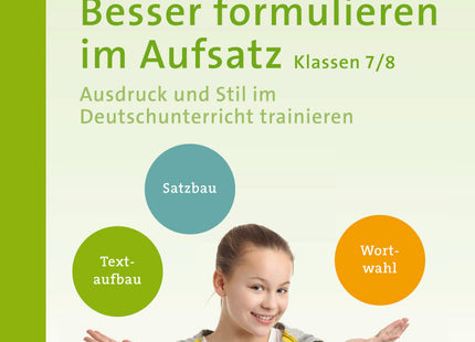 Besser formulieren im Aufsatz – Klasse 7/8 – Original-Buchcover