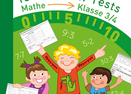 10-Minuten-Tests Mathematik – Klasse 3/4 – Original-Buchcover