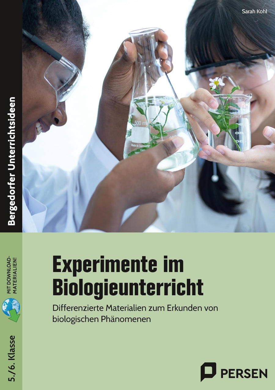 Originalcover: Experimente im Biologieunterricht – differenziert für Klasse 5/6