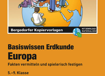 Basiswissen Erdkunde: Europa – Klasse 5–9 – Original-Buchcover