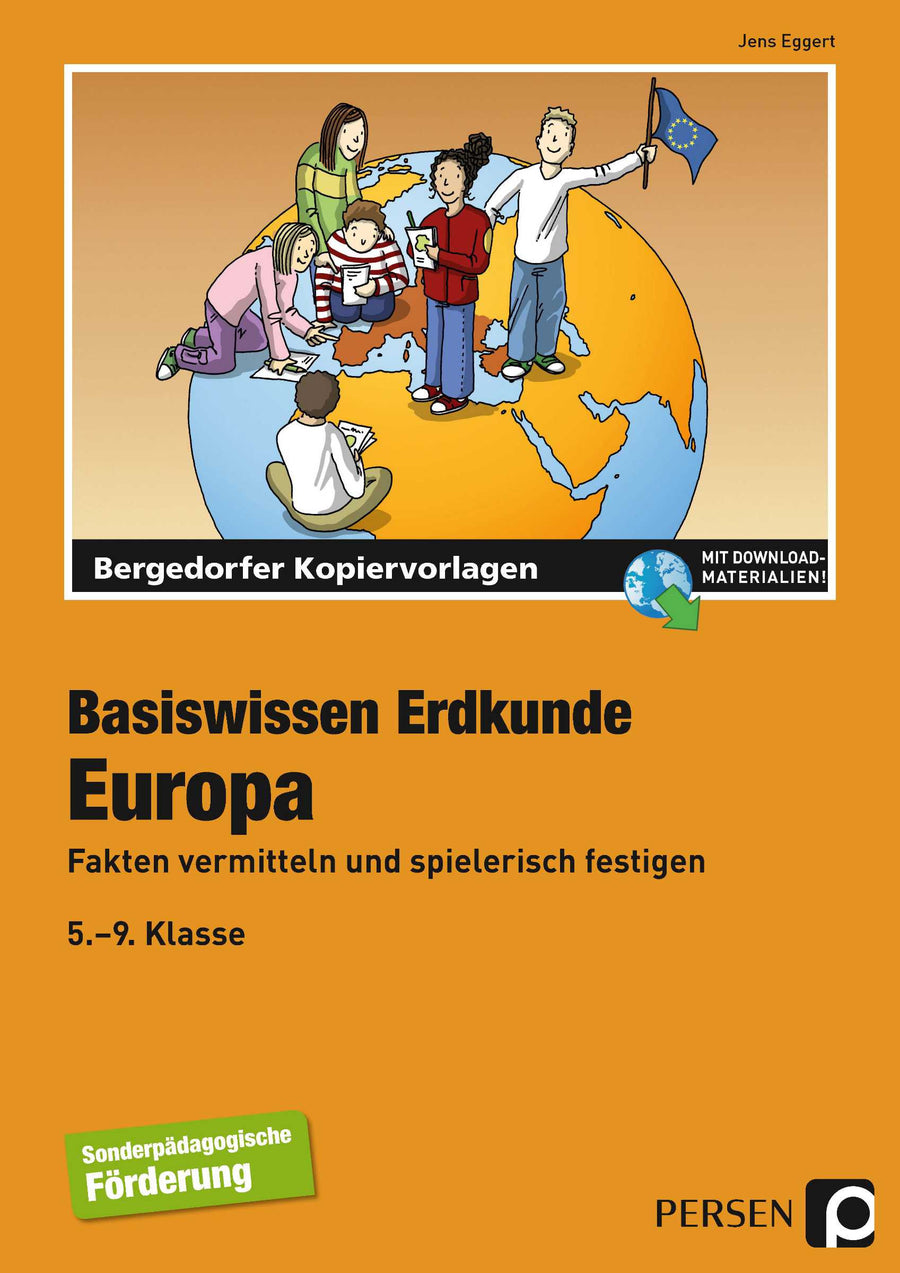 Basiswissen Erdkunde: Europa – Klasse 5–9 – Original-Buchcover