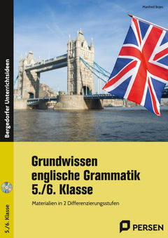 Grundwissen englische Grammatik – Klasse 5/6, mit CD