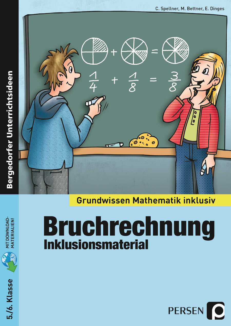 Bruchrechnung – Inklusionsmaterial, Klasse 5/6 – Original-Buchcover