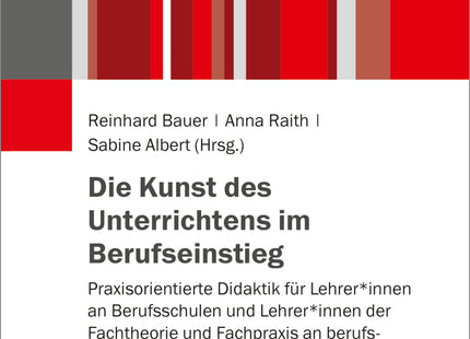 Originalcover: Die Kunst des Unterrichtens im Berufseinstieg – Berufliche Schulen
