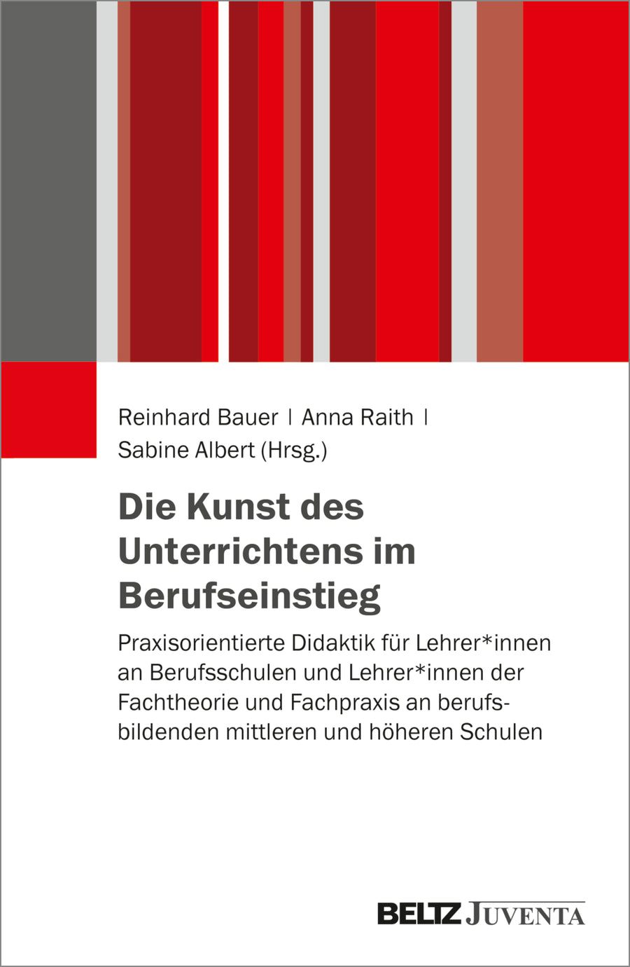 Originalcover: Die Kunst des Unterrichtens im Berufseinstieg – Berufliche Schulen