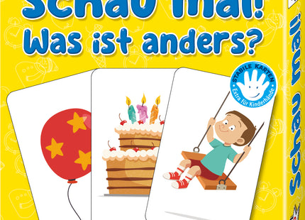 AMIGO Schau mal! – Vorderseite der Spielschachtel