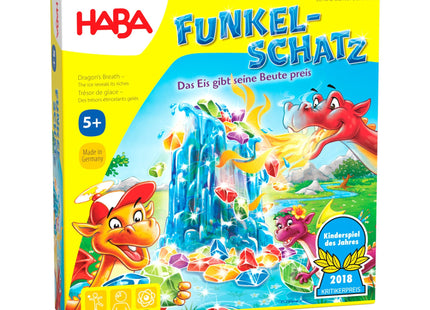 HABA Funkelschatz – Vorderseite der Spielschachtel
