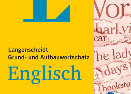 Cover: Langenscheidt Grund- und Aufbauwortschatz Englisch A1–B2