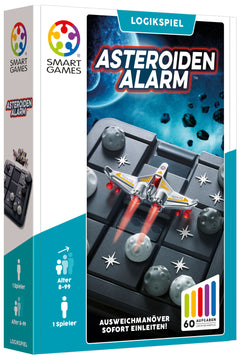 SmartGames Asteroiden-Alarm – Schiebelogikspiel ab 8 Jahren