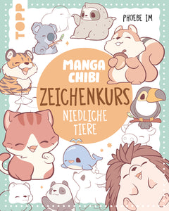 Manga Chibi – Niedliche Tiere zeichnen lernen ab 9 Jahren