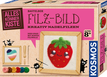 KOSMOS Filz-Bild – Verpackung des Bastelsets