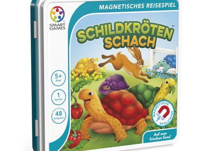 SmartGames Schildkröten-Schach – magnetisches Reisespiel ab 5 Jahren