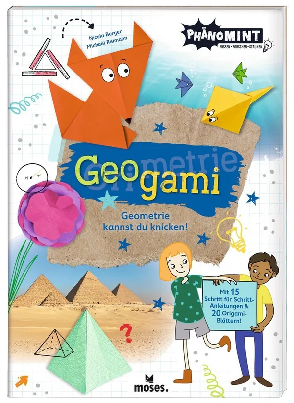 PhänoMINT Geogami – Geometrie mit Origami entdecken – Buchcover