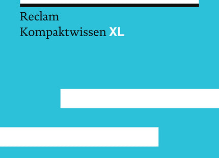Originalcover Reclam Anthropologie – Was uns Menschen ausmacht, Kompaktwissen XL