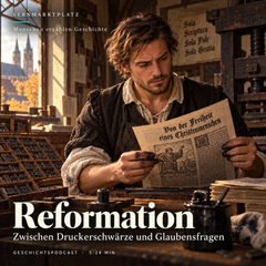 Reformation – Geschichtspodcast mit Arbeitsblatt, Transkript & Lösungen