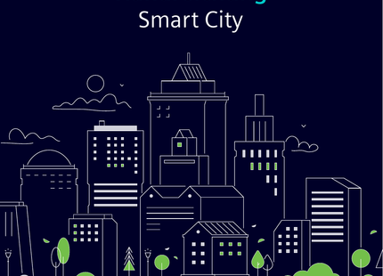 Titelbild der SIEYA at School Handreichung Smart City für den Erdkundeunterricht