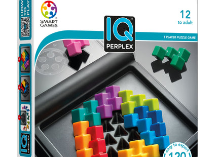 SmartGames IQ Perplex – Verpackung mit 120 Aufgaben ab 12 Jahren