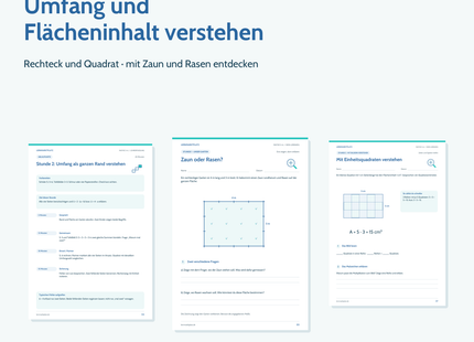 Umfang und Flächeninhalt verstehen – Unterrichtspaket für Klasse 5–6