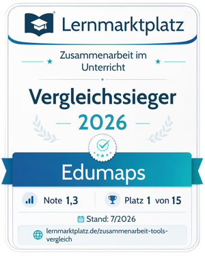 Edumaps im Test – Funktionen, Preise & Erfahrungen für Lehrkräfte Siegel