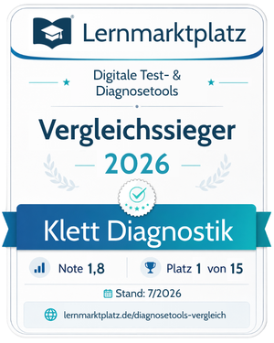 Klett Diagnostik / LENA im Test – Funktionen, Preise & Erfahrungen für Lehrkräfte Siegel